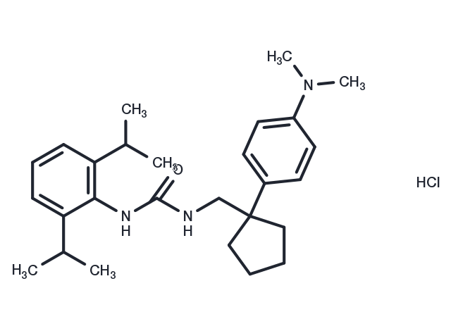 TargetMol Chemical Structure Nevanimibe hydrochloride