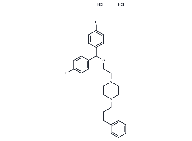 TargetMol Chemical Structure Vanoxerine dihydrochloride
