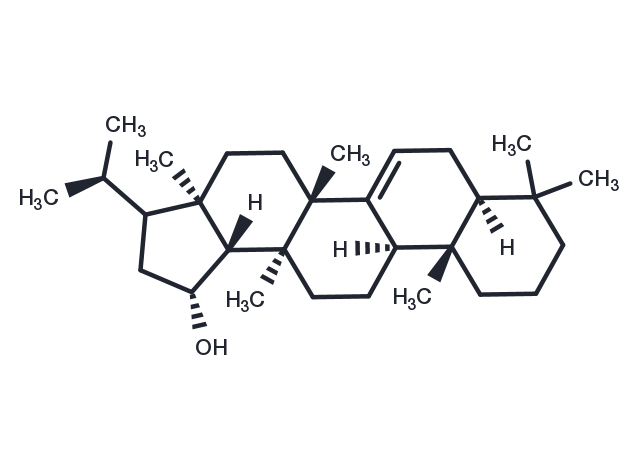 19alpha-Hydroxyfern-7-ene Chemical Structure