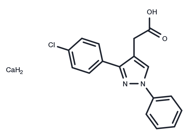 Lonazolac Calcium Chemical Structure