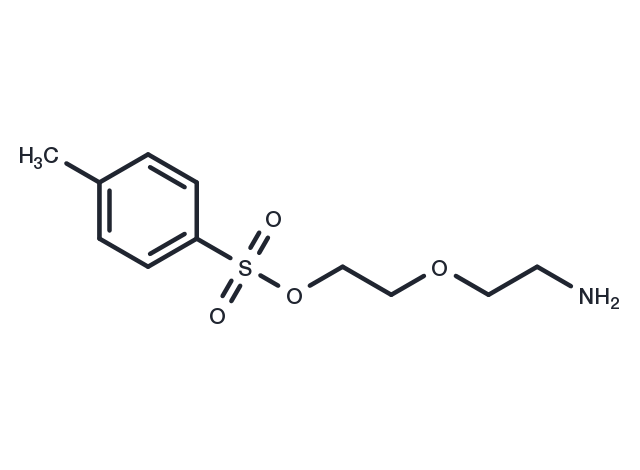 Tos-PEG2-NH2 Chemical Structure