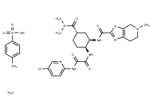 TargetMol Chemical Structure Edoxaban Tosylate Monohydrate