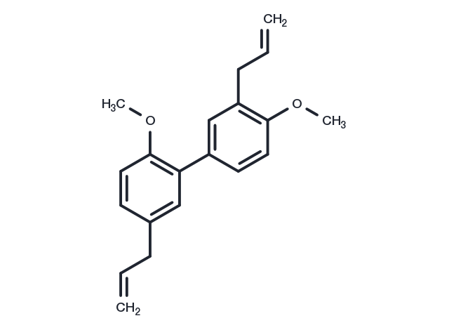 Di-O-methylhonokiol Chemical Structure