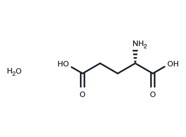 DL-Glutamic acid, monohydrate Chemical Structure