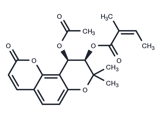 TargetMol Chemical Structure (-)-Praeruptorin A