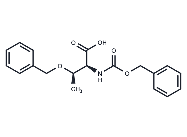 (2S,3R)-3-(Benzyloxy)-2-(((benzyloxy)carbonyl)amino)butanoic acid Chemical Structure