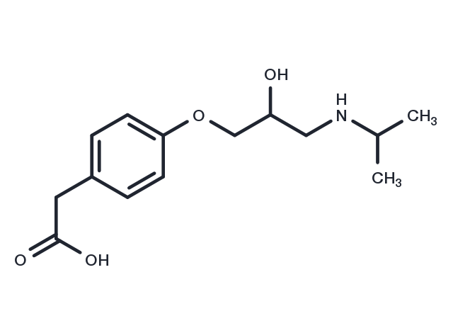 Metoprolol acid Chemical Structure
