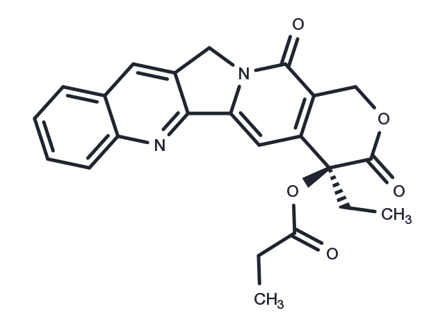 Camptothecin-20(S)-O-propionate Chemical Structure