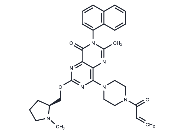 KRAS G12C inhibitor 33 Chemical Structure