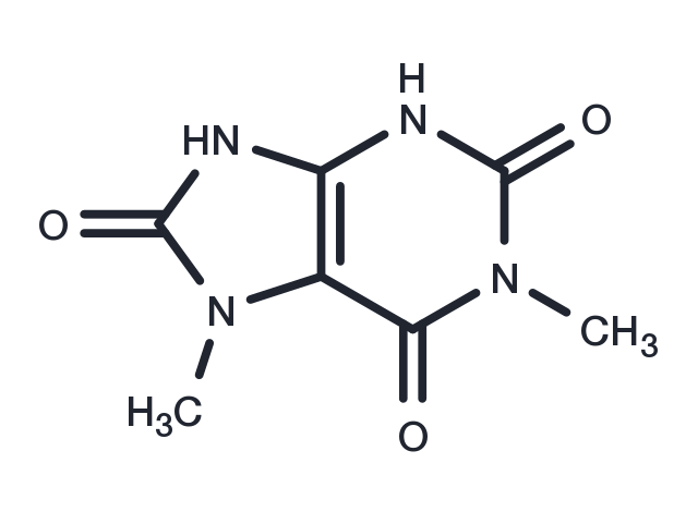 1,7-Dimethyluric acid Chemical Structure