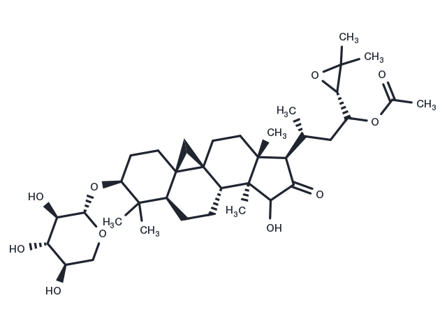 23-O-Acetylshengmanol 3-O-beta-D-xyloside Chemical Structure
