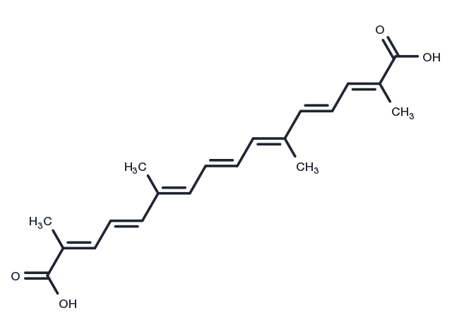 TargetMol Chemical Structure Transcrocetin