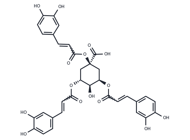 TargetMol Chemical Structure 1,3,5-Tricaffeoylquinic acid