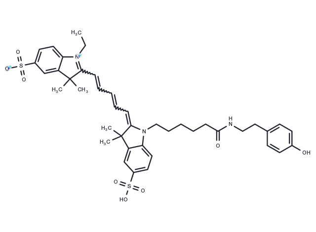 Cyanine 5 Tyramide Chemical Structure