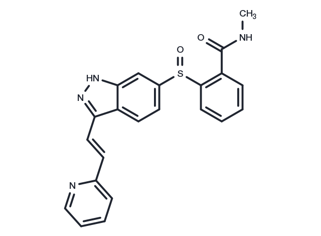 Axitinib sulfoxide Chemical Structure