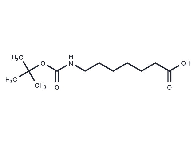 Boc-7-Aminoheptanoic acid Chemical Structure