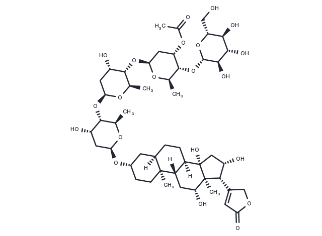 Lanatoside D Chemical Structure