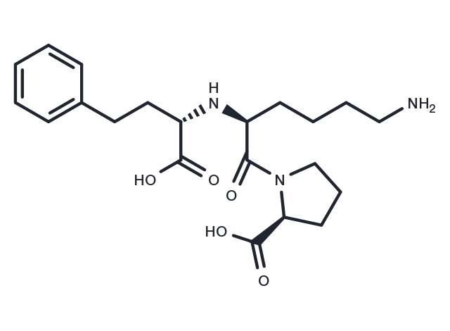 Lisinopril Chemical Structure