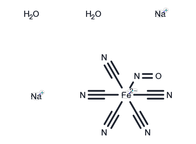 TargetMol Chemical Structure Nitroprusside disodium dihydrate