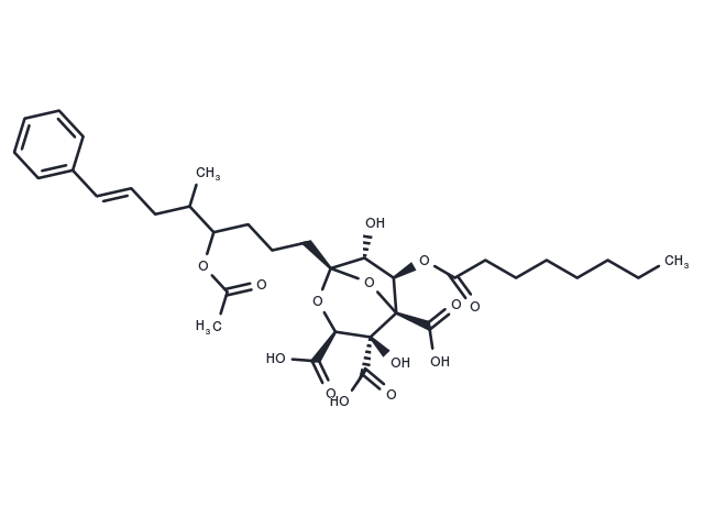 Zaragozic acid D Chemical Structure