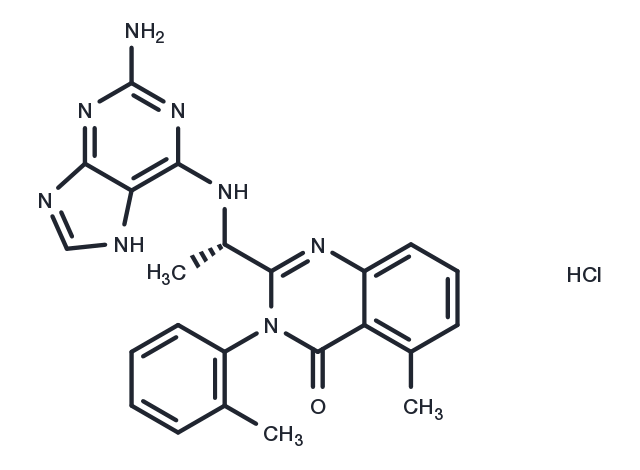 TargetMol Chemical Structure CAL-130 Hydrochloride