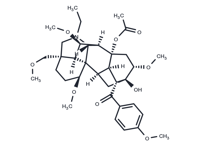 Bulleyaconitine A Chemical Structure