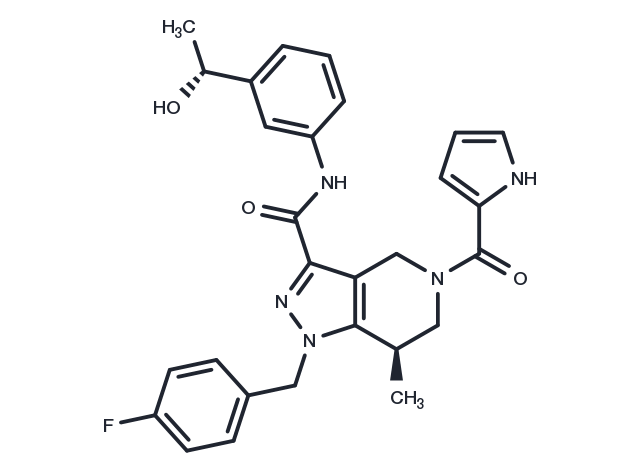 WT IDH1 Inhibitor 2 Chemical Structure