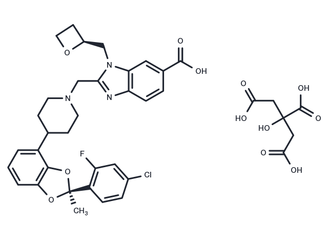 TargetMol Chemical Structure GLP-1 receptor agonist 9 citrate