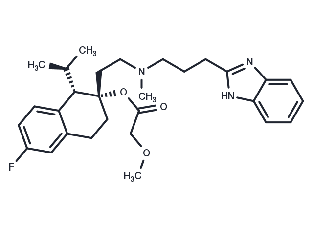 TargetMol Chemical Structure Mibefradil