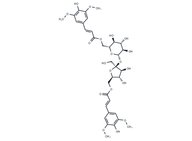 6,6'-Di-O-sinapoylsucrose Chemical Structure