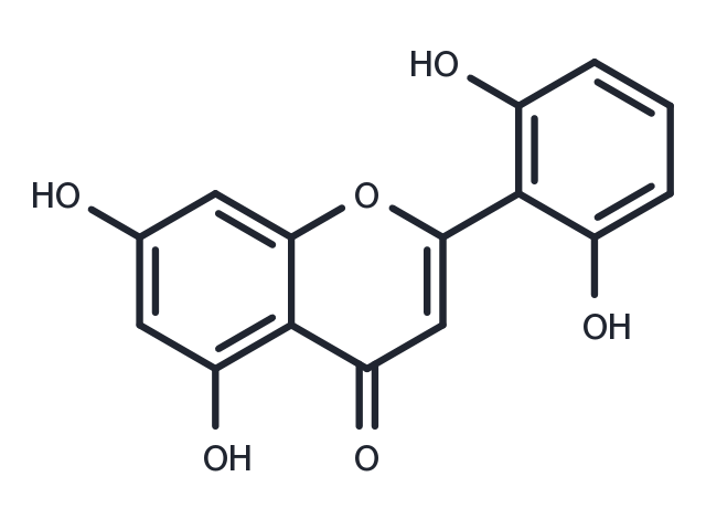 2',5,6',7-Tetrahydroxyflavone Chemical Structure