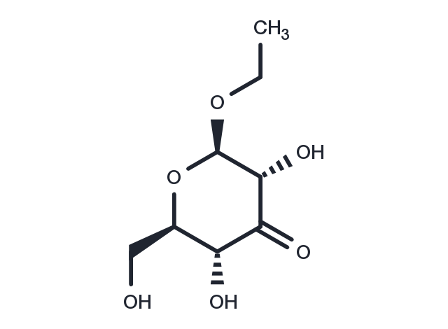 Ethyl β-D-ribo-hex-3-ulopyranoside Chemical Structure