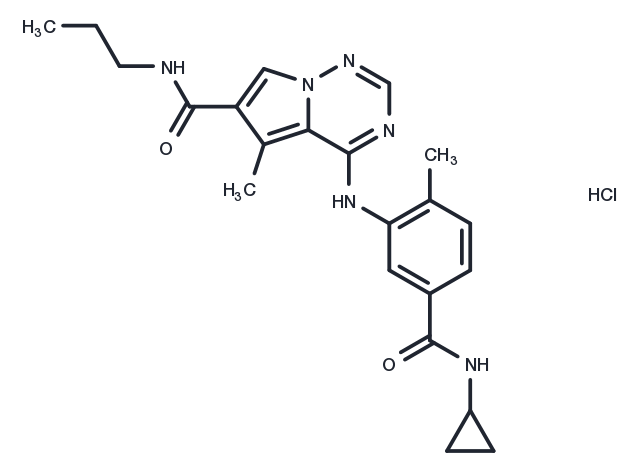 TargetMol Chemical Structure BMS-582949 hydrochloride