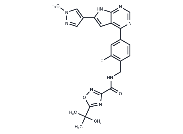 TargetMol Chemical Structure BTK inhibitor 1