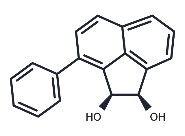 3-Phenyl-1,2-dihydroacenaphthylene-1,2-diol Chemical Structure