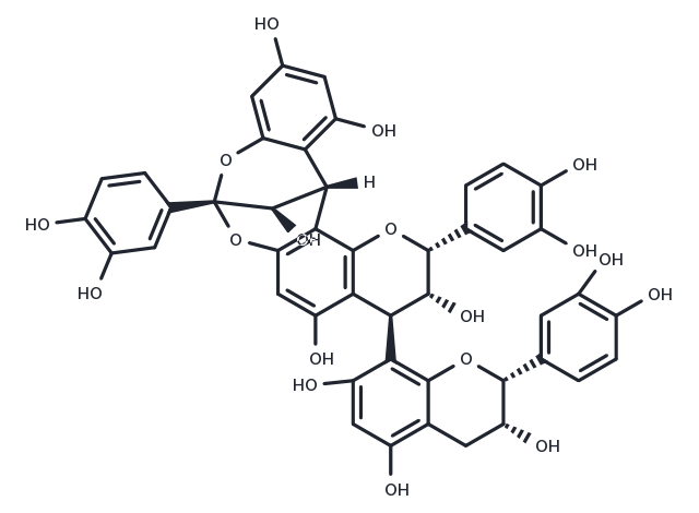 Cinnamtannin B-1 Chemical Structure
