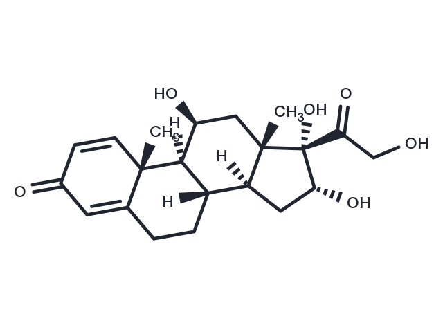 TargetMol Chemical Structure 16α-Hydroxyprednisolone