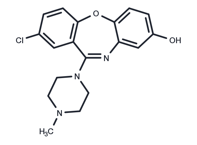 8-hydroxy Loxapine Chemical Structure