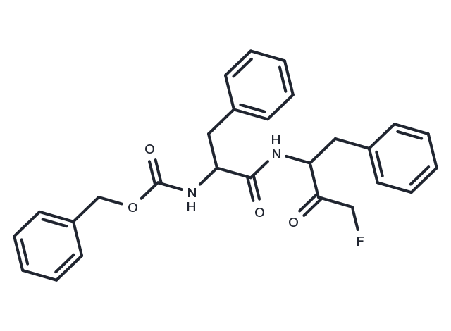TargetMol Chemical Structure (Rac)-Z-Phe-Phe-FMK