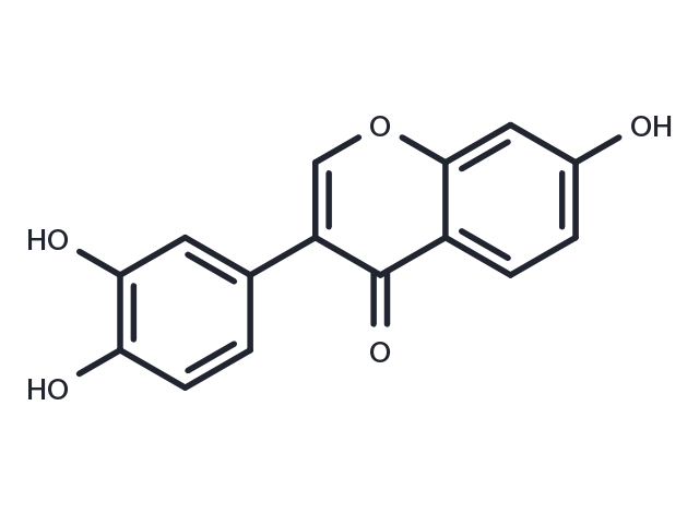 TargetMol Chemical Structure 3',4',7-Trihydroxyisoflavone