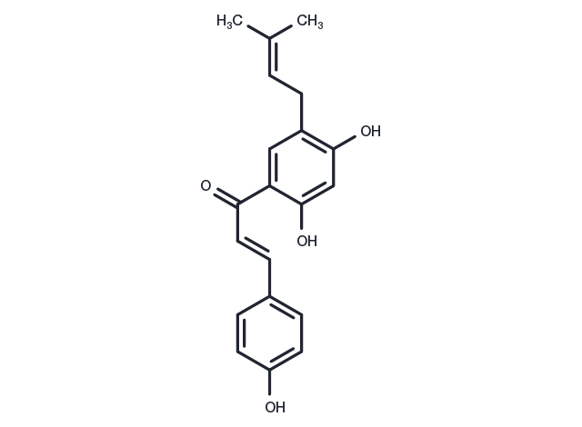 Bavachalcone Chemical Structure