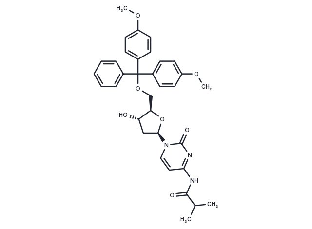 5'-O-DMT-ibu-dC Chemical Structure