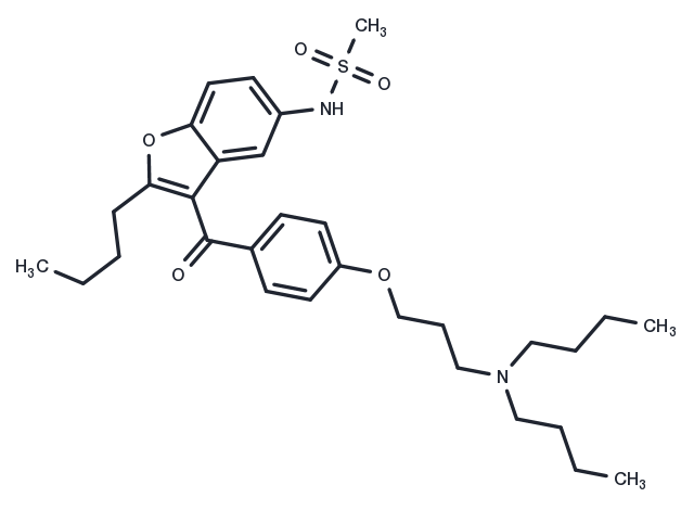 TargetMol Chemical Structure Dronedarone