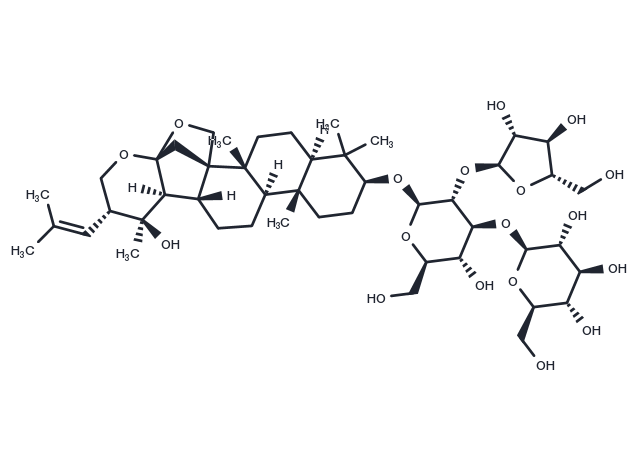 Bacopaside II Chemical Structure