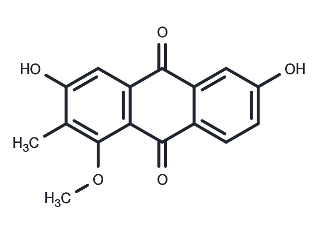 TargetMol Chemical Structure Rubianthraquinone