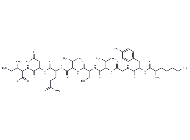 TargetMol Chemical Structure KYGVSVQDI Acetate
