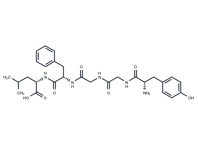 TargetMol Chemical Structure [Leu5]-Enkephalin