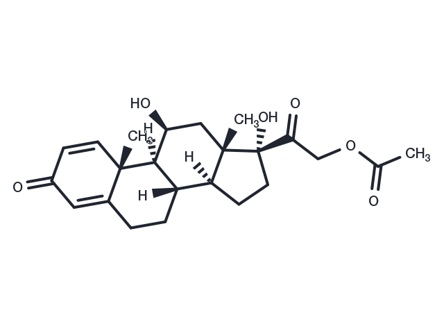 TargetMol Chemical Structure Prednisolone acetate