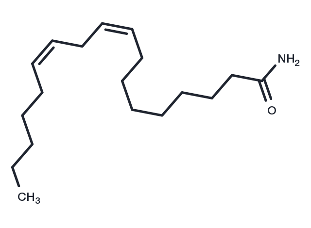 TargetMol Chemical Structure Linoleic Acid Amide