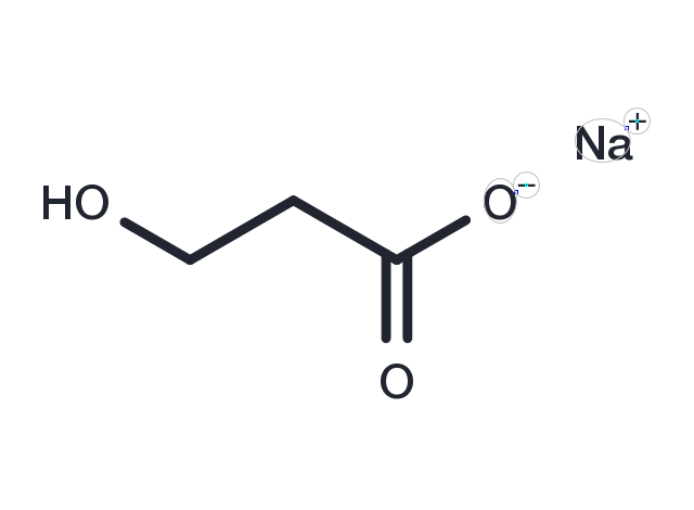 3-Hydroxypropionic Acid sodium salt Chemical Structure